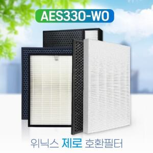 위닉스 제로 공기청정기 AES330-S1 필터 헤파 탈취