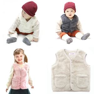 보아털 조끼 국내제작 면 털 수면 영유아 예쁜 겨울 따뜻한 글로벌와이