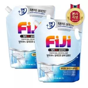 피지 탈취99  실내건조 프리미엄 액체세제 일반드럼 겸용 리필 2L 프레쉬 x 2개