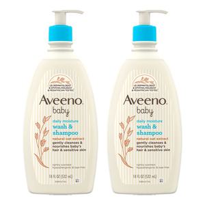 아비노베이비 데일리 모이스춰 워시샴푸, 532ml, 2개