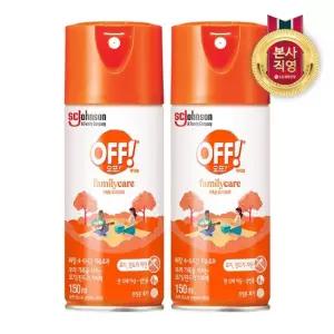 에프킬라 오프 모기기피제 스프레이 150ml x 2개