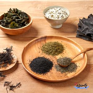 신지어부가 밥에 넣어 먹는 3종 set(밥톳+밥다시마+밥미역귀)/밥톳 찐톳 다시마가루 선물세트