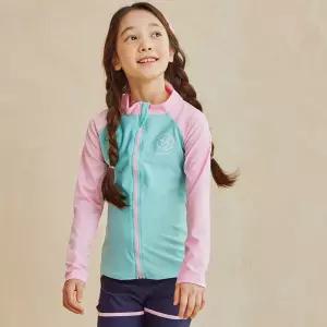 아이스샌드 주니어 아동 래쉬가드 플랩캡 초등학생 중학생 수영복 세트 BR-88103