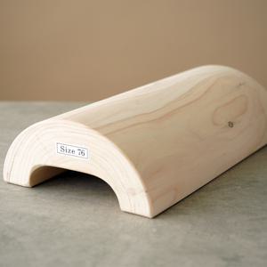 편백나무 경침 목침 반달베개 사이즈 76호