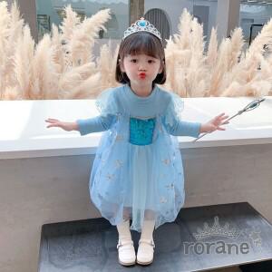 [보리보리/로라네]크리스마스 눈꽃 미니  공주드레스