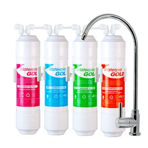 워터피아 골드 12인치 언더싱크정수기 직수 싱크대 조리수 정수필터 DIY 자가설치 세트