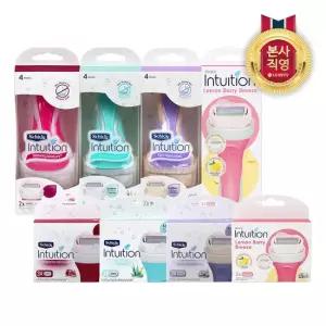 쉬크 인튜이션 여성 제모기 제모날 골라담기