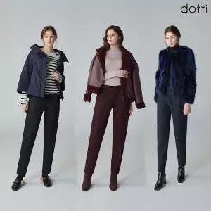 [도티 dotti] 도티 플리츠 기모 본딩 팬츠 여성 3종 (PGBW)