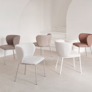 제나 식탁 의자 폴란드 DAVIS 기능성 패브릭 카페 인테리어