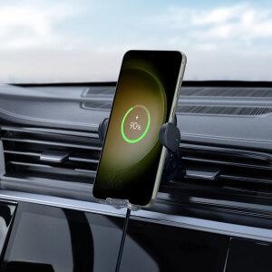 슈피겐 슈피겐 원터치 15W 고속 무선충전 FOD 차량용 자동 거치대 송풍구형 UTS12W