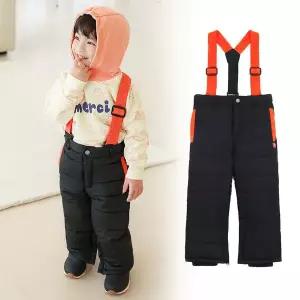 [보리보리/베이-비]배색 이글루 팬츠 블랙