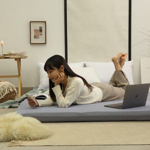 오데뜨 Dr.슬립마루 매트리스 토퍼 엔젤헤어 딥슬립 에어코일 3단 접이식 일체형