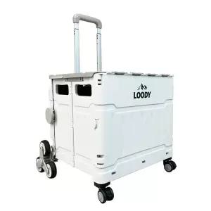 루디 접이식카트 손수레 8바퀴 시장 마트 장바구니캐리어 핸드 폴딩 쇼핑카트