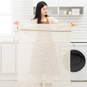 생각하는집 니트 이불 무형광 세탁망 빨래망 아기 30x40