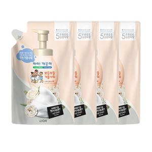 아이깨끗해 폼바디 너리싱케어 650g 리필, 4개