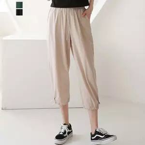 [페이릿] 쿨터치 7부 스판 밴딩 조거 팬츠