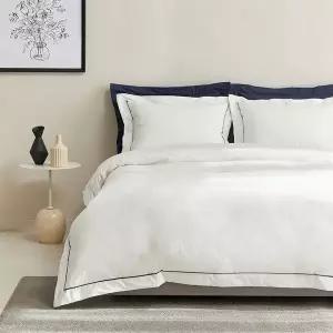 [파르페][파르페by알레르망] 도슨 80수 고밀도 바이오워싱 호텔식 누빔이불세트 Q