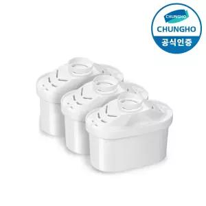청호나이스 포터블 간이 정수기 필터 3개세트