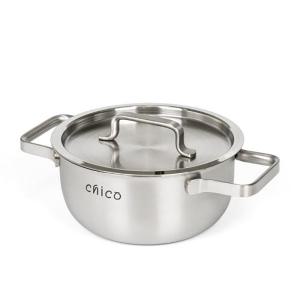 키친아트 IH 국내산 스텐304 미니 양수냄비 14cm 16cm 미니냄비 이유식 라면 소형 1-2인용 다용도