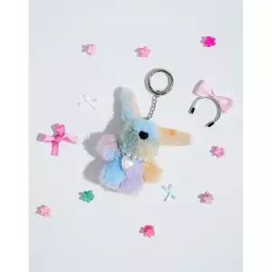[롯데백화점]질스튜어트 [컬러랜덤배송] 젤라또 토끼 인형 키링 겸 참장식 (목걸이 탈부착)  JAHO4E774P1