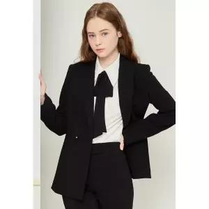 갤러리아 슬릿 포켓 더블 브레스트 재킷(GN9M0JK92)*