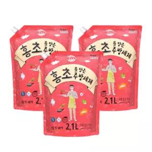 [텐바이텐]트리오 홍초를 담은 주방세제 2.1L 3개