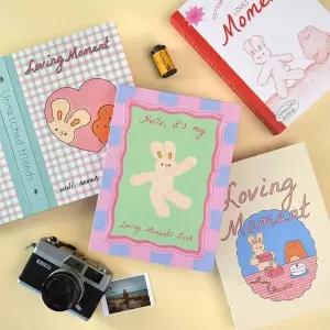 모노라이크 엘앤비 A5 6공 접착식 포토앨범 언매치드 프렌즈 Series.2