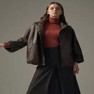 [리오벨]PU 후드 자켓 5종 택1