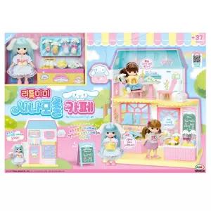 리틀미미 시나모롤 카페/애착/인형/아기/여아/어린이/소꿉놀이/장난감/완구