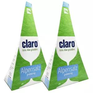 클라로 식기세척기 전용소금 1kg 2개 (총2kg)