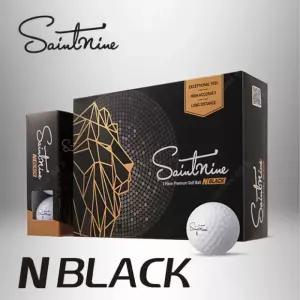 세인트나인 엔블랙 N BLACK 3피스 화이트 골프공 12구 G