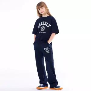 [ 주니어]주니어 GRIZZLY 클럽 오버핏 반팔티 트레이닝 세트 JTS-J33240