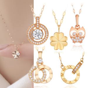 주리에떼 14K 18K 목걸이 귀걸이 팔찌 골드 베스트 심플 패션 데일리 여자 금목걸이 기념일선물