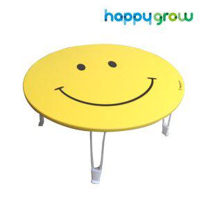 [해피그로우] 스마일원형 접이식 테이블 밥상 좌탁
