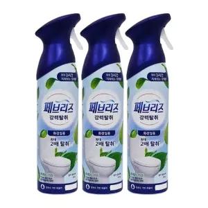 페브리즈 화장실용 에어 프레시 가든 165g x3 /실내냄새제거/방향제