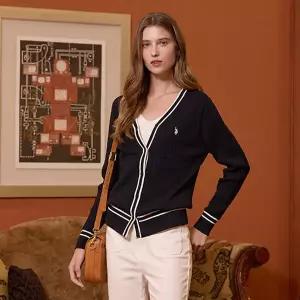 [U.S. POLO ASSN.] USPA 여성 코튼100 가디건 2종 (HUPS259202)