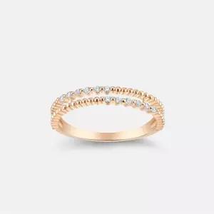 [주문제작][메트로시티 주얼리] 코르테 14K 로즈 링 A251GR3604R4H