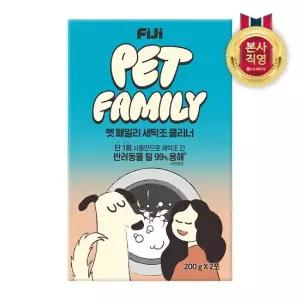 피지 펫패밀리 세탁조 클리너 200g x 2포