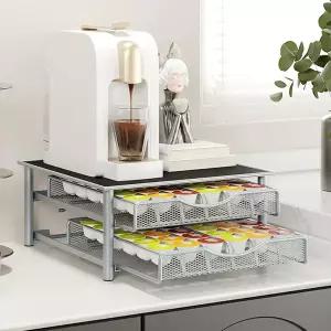 돌체구스토 2단 커피 캡슐 보관함 보관 정리함 커피캡슐 서랍 72개 수납가능