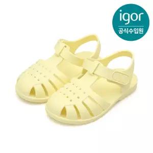 [롯데백화점]이고르 클라시카 젤리슈즈 옐로우 키즈샌들 아동샌들 IGSDJ1J2YI 유아동 by트래드후스