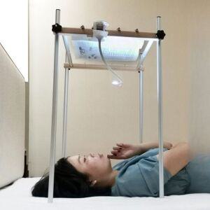 독서대 책 누워서 책보기 폰보기 눈높이 보는 스탠드 침대 각도 조절 눕서대 받침대