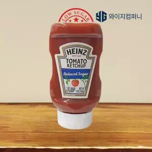 하인즈 리듀스드 케찹 369g 소스 핫도그 감자튀김 저당 토마토 케첩 저칼로리 로우슈가