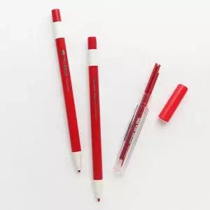 핑크풋 샤프형식 빨간펜 채점펜 2.0mm 중간고사시험용