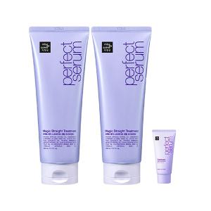 미쟝센 퍼펙트 매직 스트레이트 세럼 트리트먼트 230ml, 2개 +증정(매직스트레이트 트리트먼트 31ml, 1개)