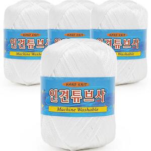 필립섬유 쎄비 인견 튜브사 뜨개실 x 617 베이지골드