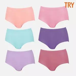 여성맥시팬티 할머니팬티 엄마 국산 순면 삼각 3종 세트