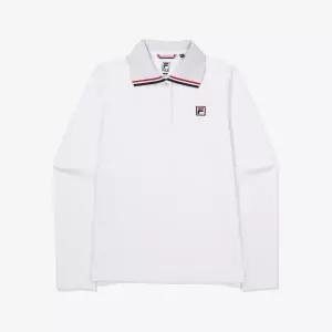 [휠라](대구신세계)[FILA] 피케 스판 긴팔 카라티 (FS2TLF3351F_OWH)