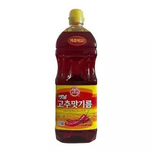 옛날 고추맛기름 1.5L 2개
