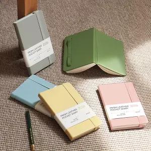 인디고 2026 프리즘 레더 A6 포켓 다이어리 (날짜형 수첩형 월간)