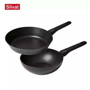 실바트 벨리나 IH 단조 프라이팬 2종 세트(28팬+24웍)